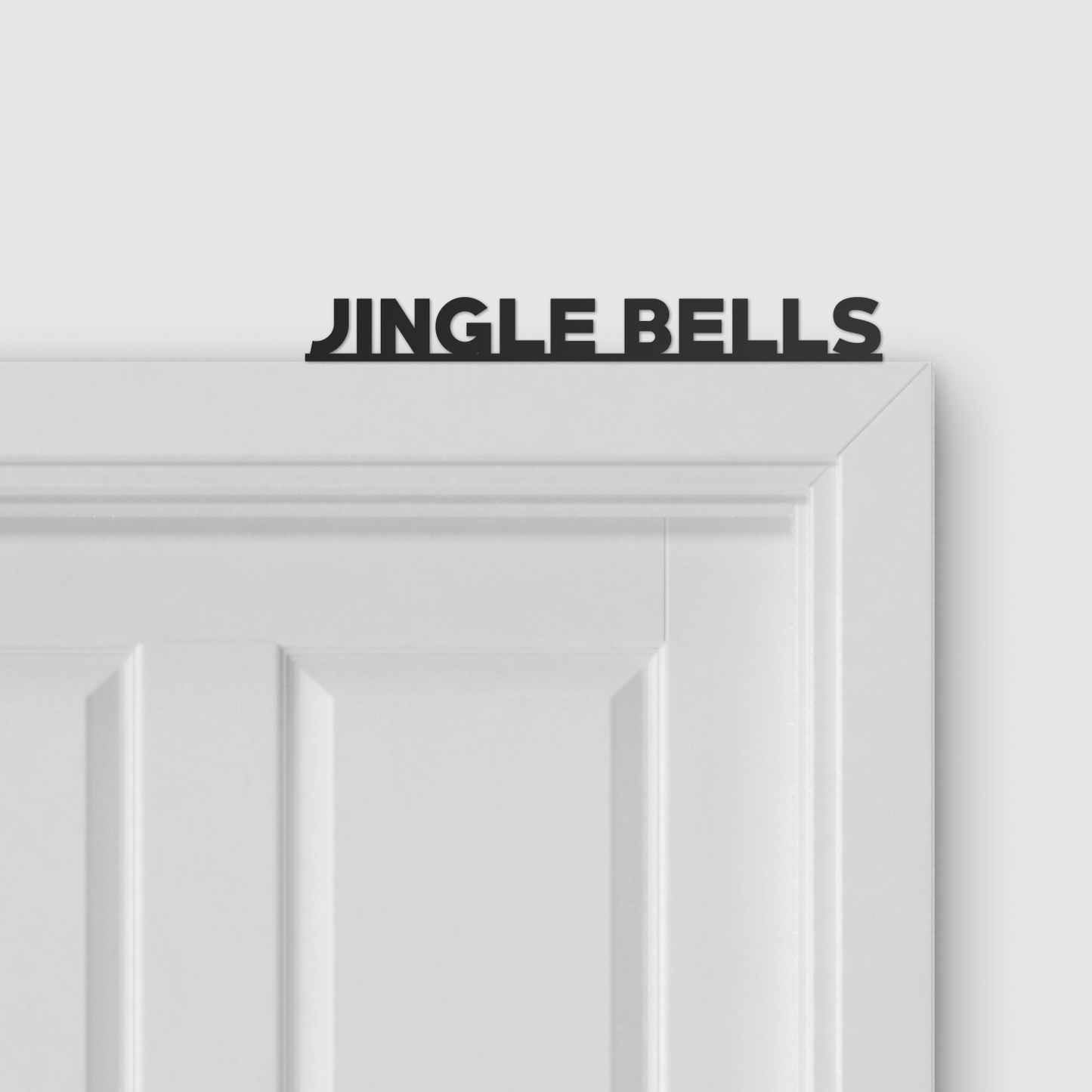 JINGLE BELLS door topper and door tag