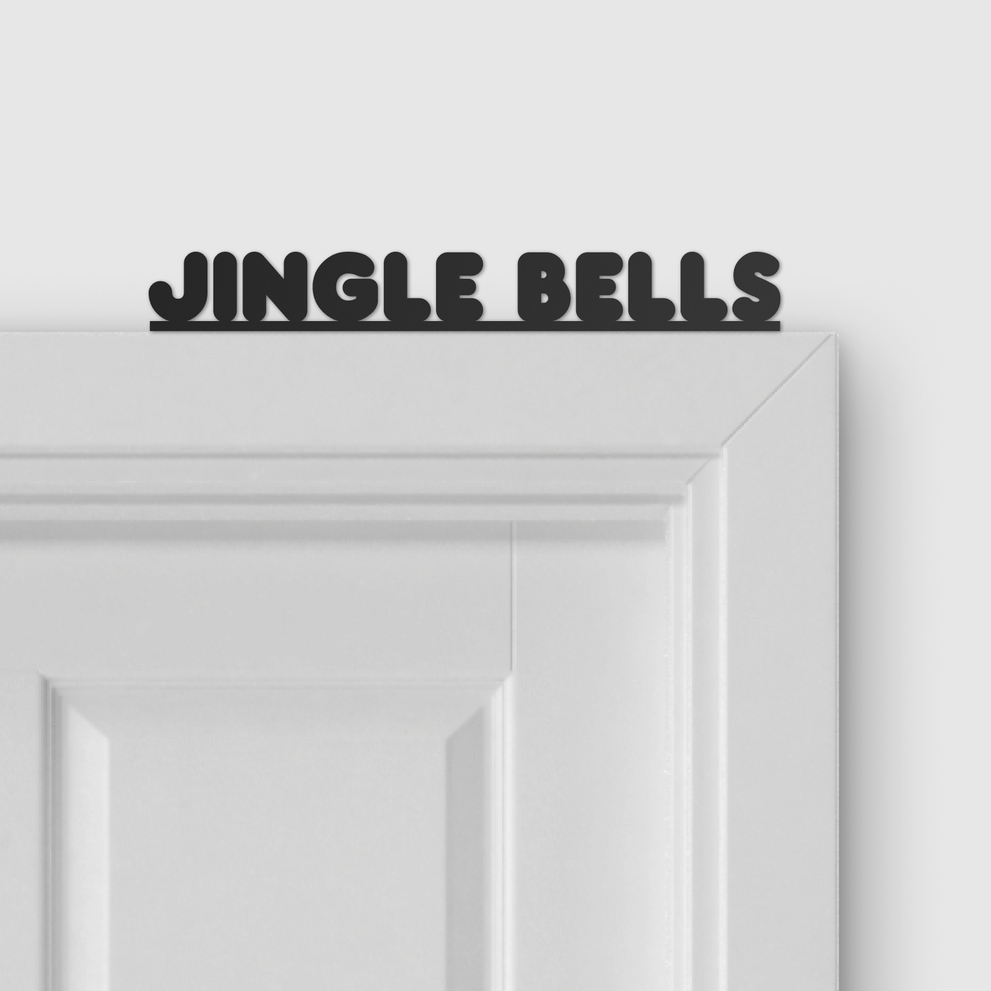 JINGLE BELLS door topper and door tag